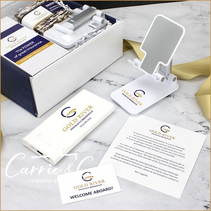 Carrie & Co Gifts - Gold River Insurance Custom Gifts